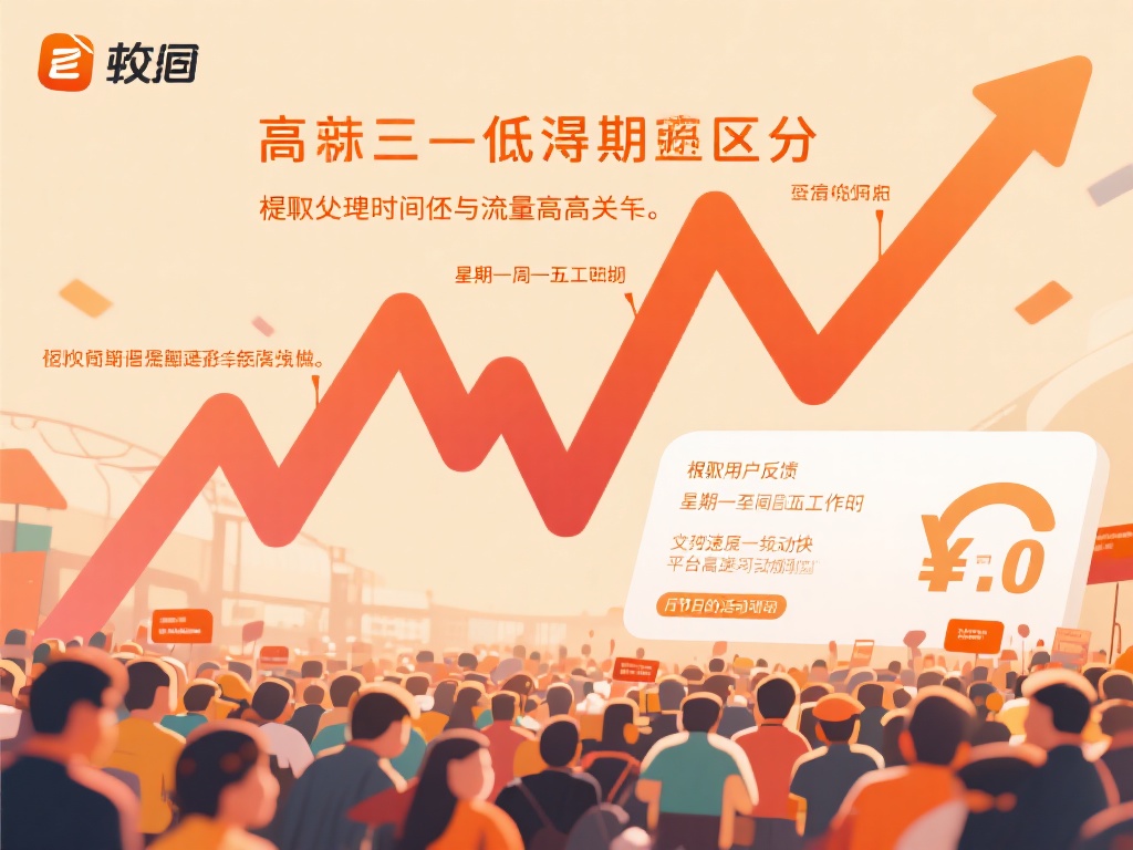 高峰期与低峰期的区别
提现处理时间还与流量高低峰