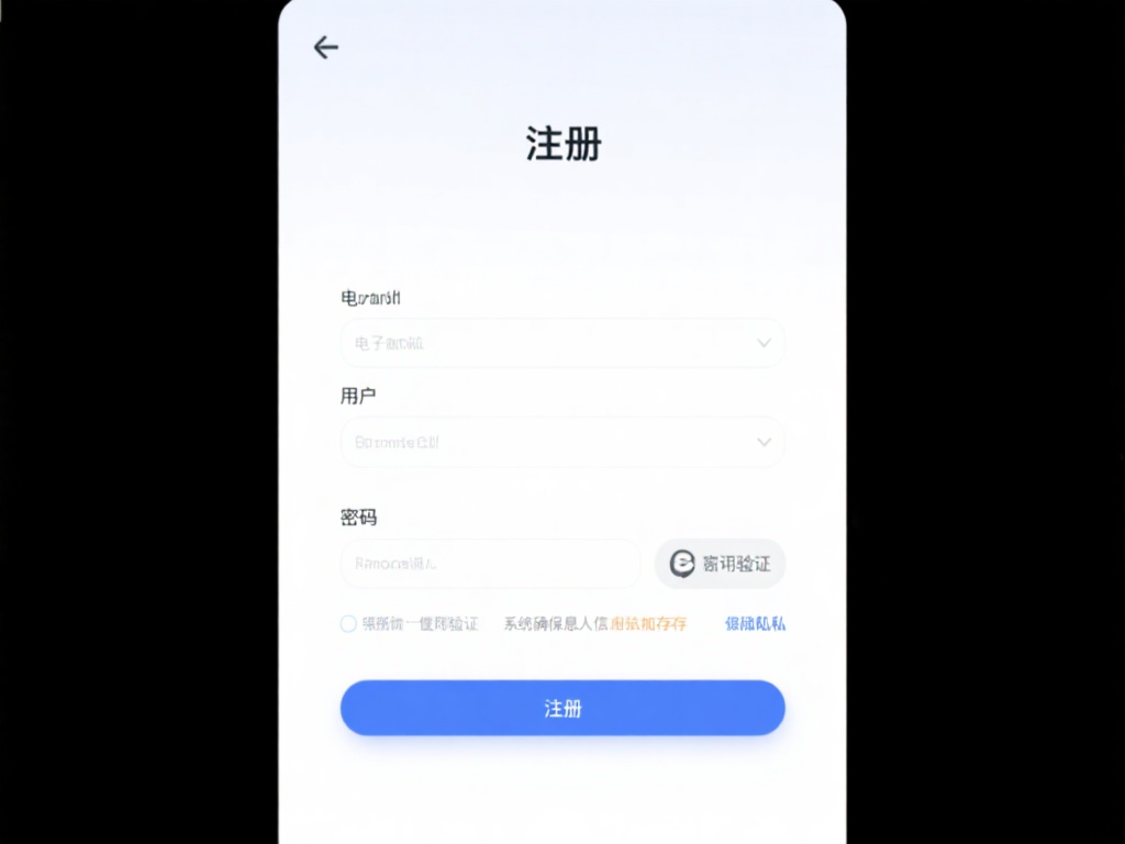 填写信息
在注册页面填写必要信息，如电子邮箱、用