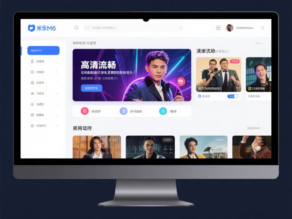高清流畅的界面设计
米乐M6首页的界面设计兼顾视